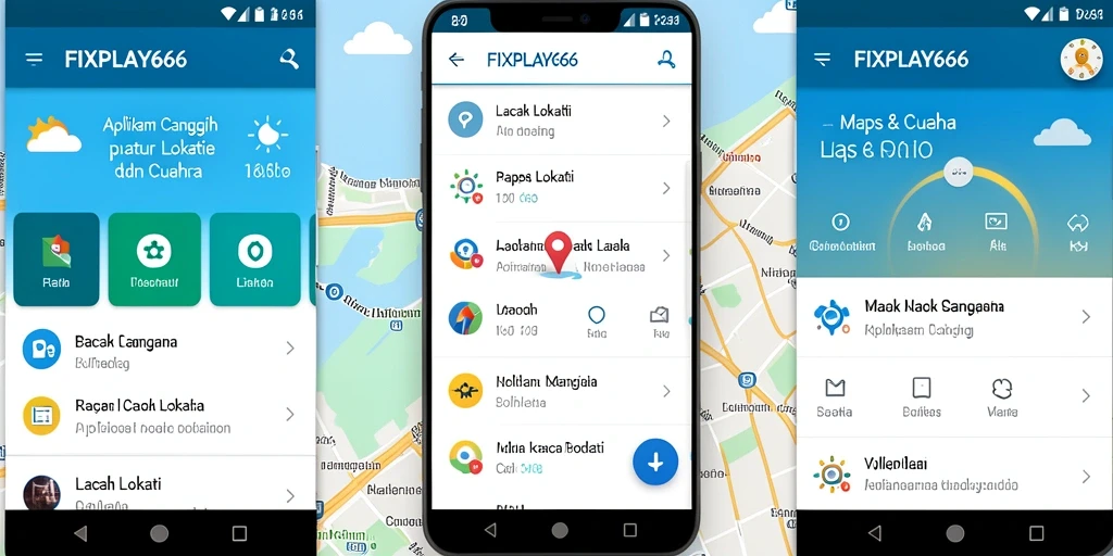 Tampilan antarmuka FIXPLAY666 yang user-friendly untuk lacak lokasi.
